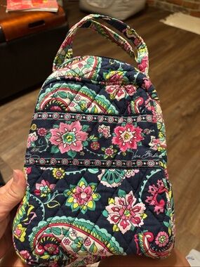 Vera Bradley Floral Quilted Lunch Bag.